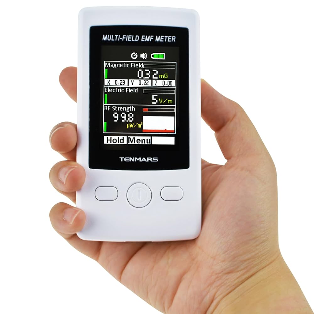 Amazon | 3-in-1 マルチフィールド電磁波メーター EMR-190 TM